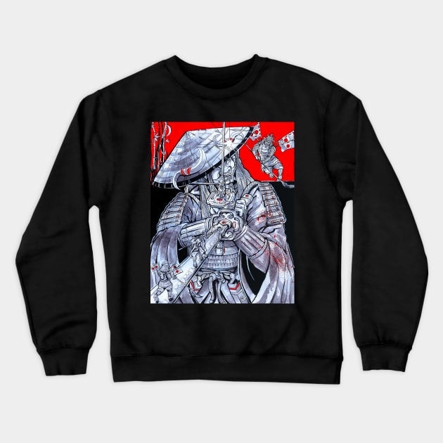 Ronin Blade Crewneck Sweatshirt by HavokTheory